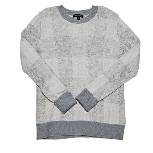 Banana Republic Buffalo Check Sweater Pullover Medium Gay Mohair Blend
